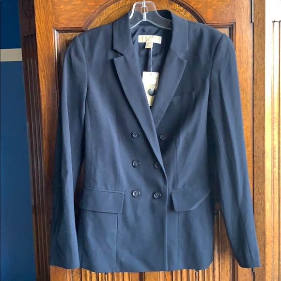 MICHAEL Michael Kors Jackets & Blazers - New! Michael Kors Blazer Jacket Navy Blue Size 2